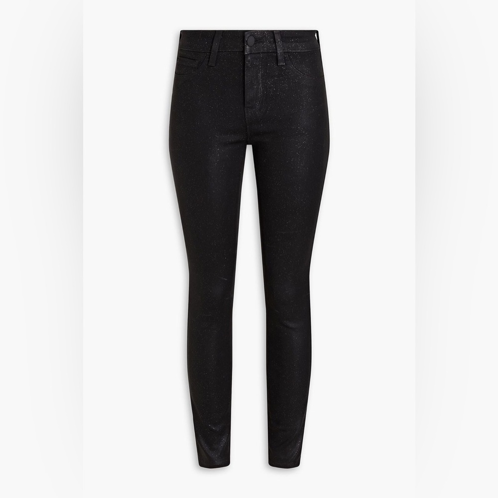 L’Angence sparkle black jeans